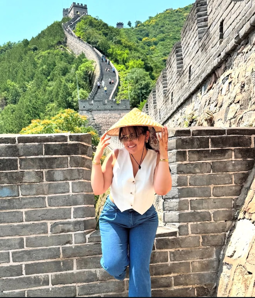Cali R. en la Gran Muralla
